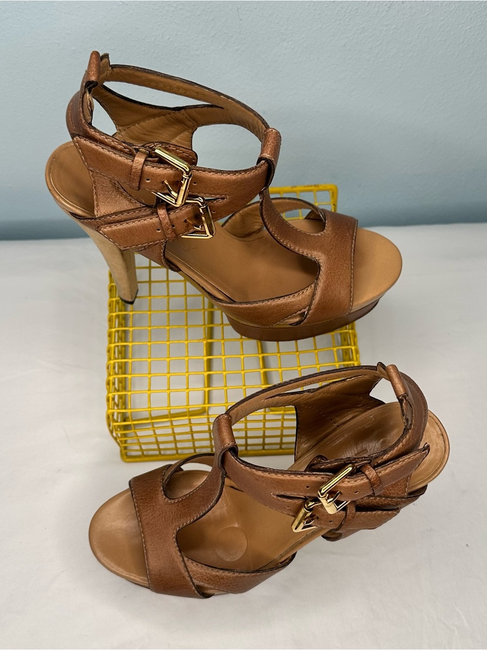 Gucci Iman Strappy Platform High Heel Sandals - Picture 2 of 12